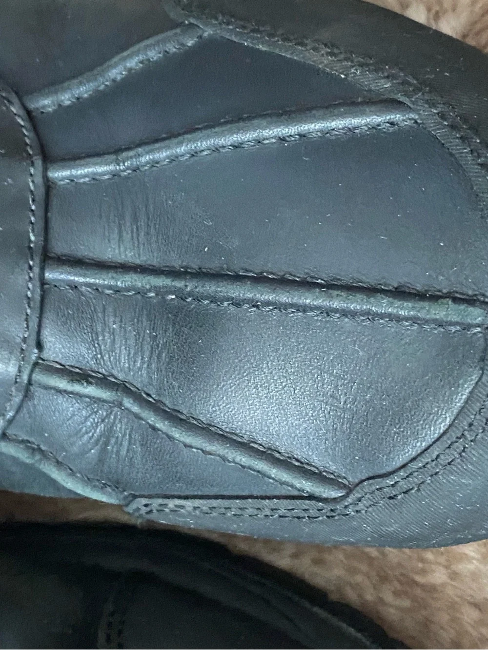 UGG Black Waterproof Lace-Up Snow Boots for Men